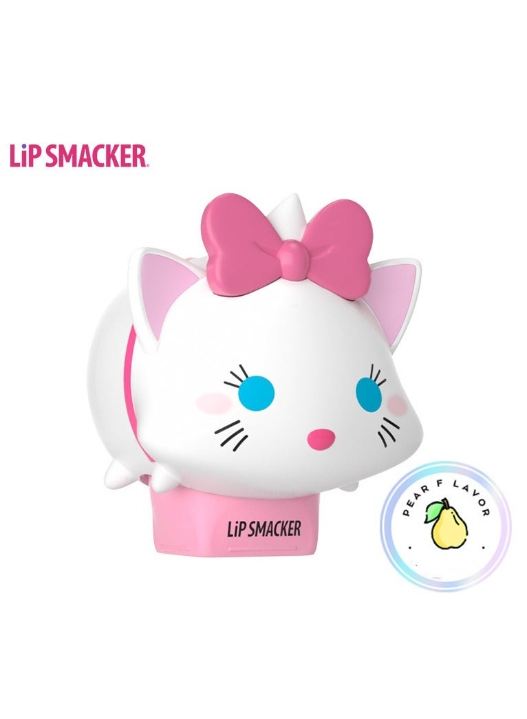 lip smacker diss co-branded mary cat (pear flavor) lip balm cartoon lip moisturizing