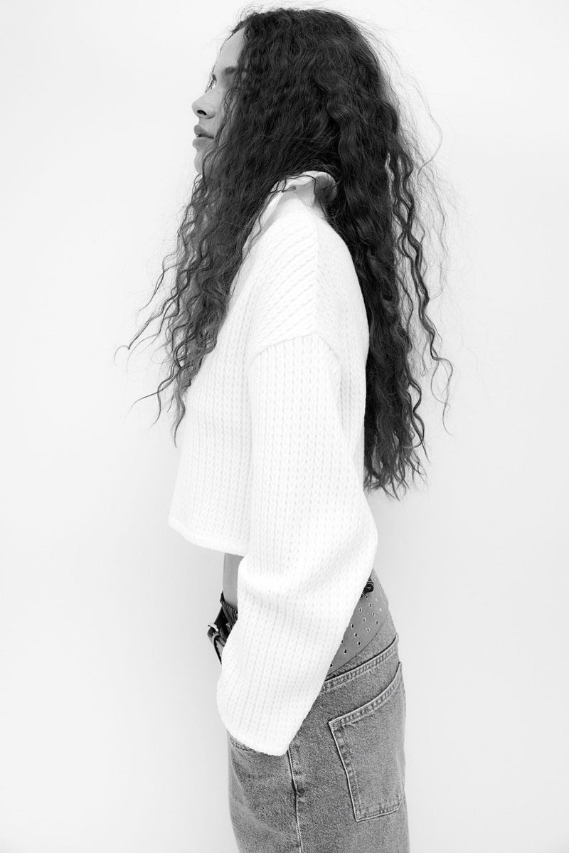 H&M Oversized Cable-Knit-Look Jumper - Image 2