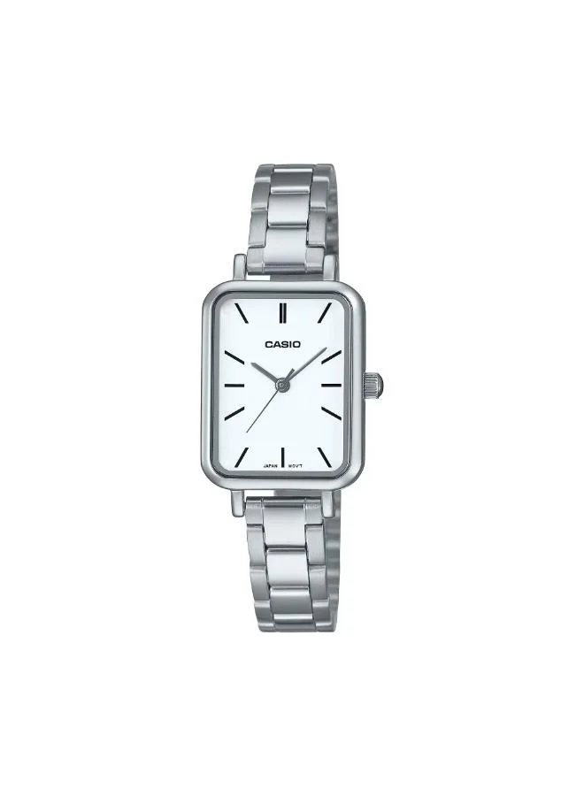 كاسيو Women's Stainless Steel Analog Watch LTP-V009D-7EUDF - 20.7 mm