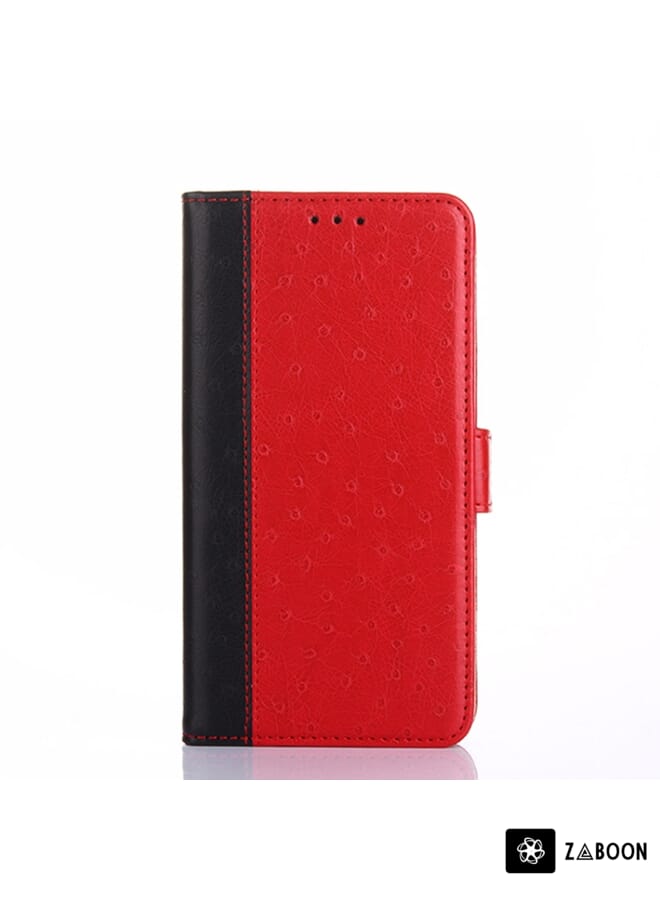 Zaboon Protective Case For Xiaomi Mi 11T Ostrich Texture Horizontal Flip Leather  with Holder & Card Slots & Wallet - Image 2