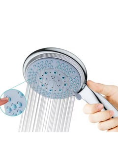High Pressure Hand Spray Head with Multifunction Modes, Shower Head with Handheld Shower Head with Hose Set- Durable Shower Head with 5 modes, Water-Saving Design, and Included Holder -Bathroom Upgrades Water Conservation Home Shower Improvement Personal Care.