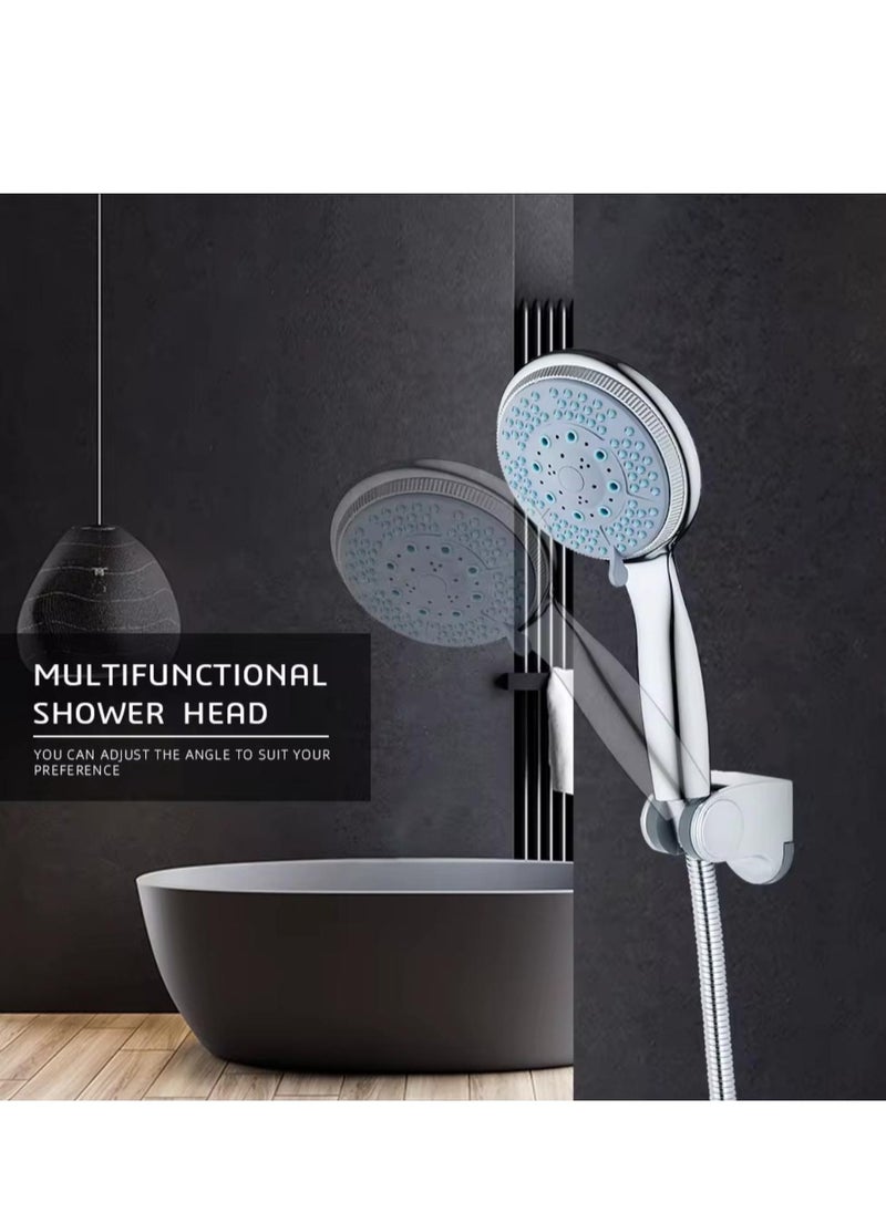Generic - High Pressure Hand Spray Head with Multifunction Modes, Shower Head with Handheld Shower Head with Hose Set- Durable Shower Head with 5 modes, Water-Saving Design, and Included Holder -Bathroom Upgrades Water Conservation Home Shower Improvement Personal Care. - Image 1