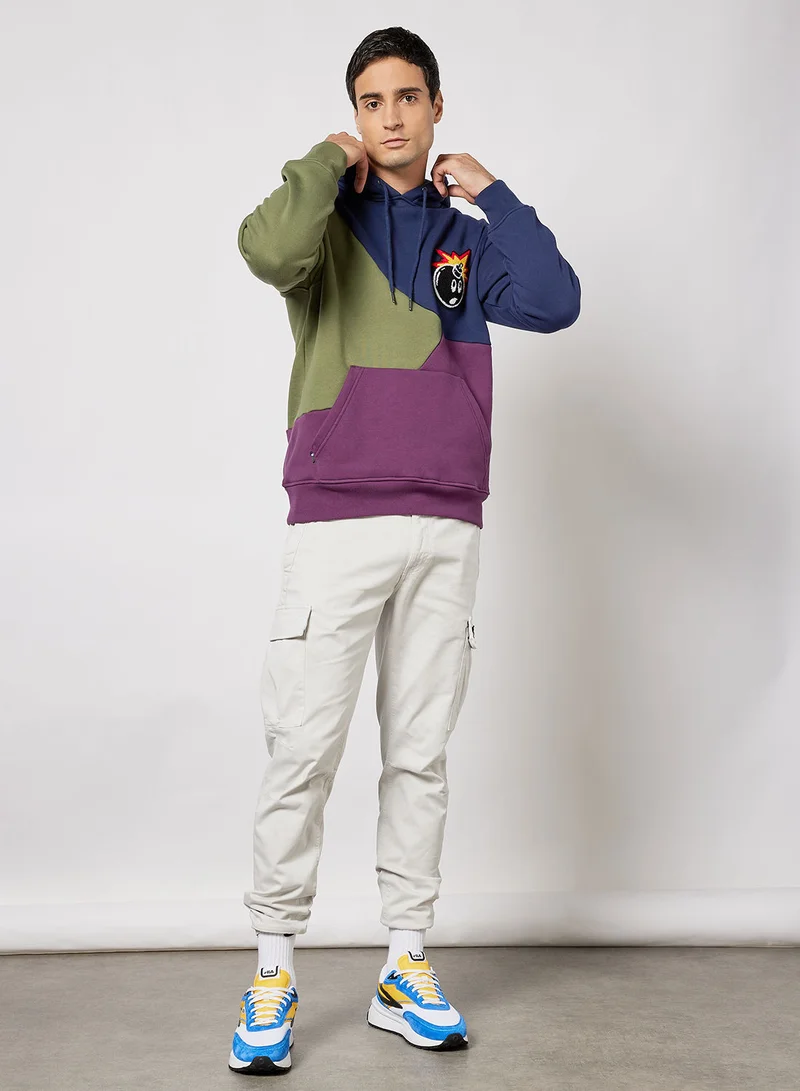The Hundreds Harbor Colorblock Pullover