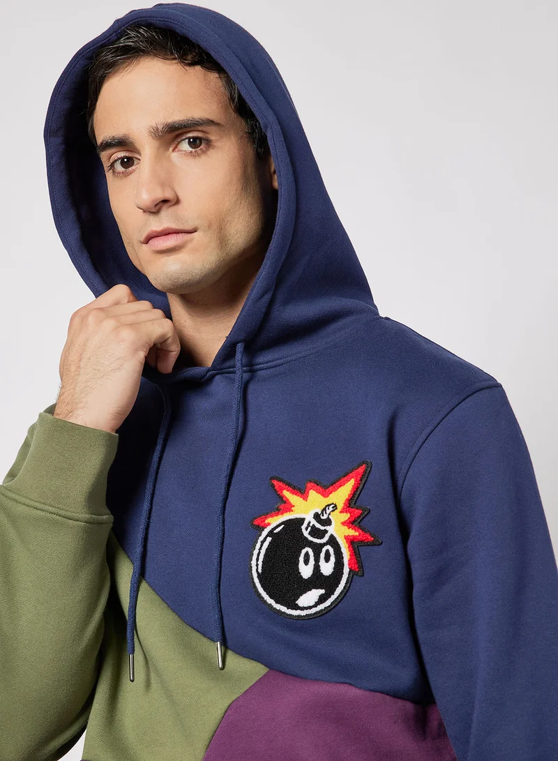 The Hundreds Harbor Colorblock Pullover