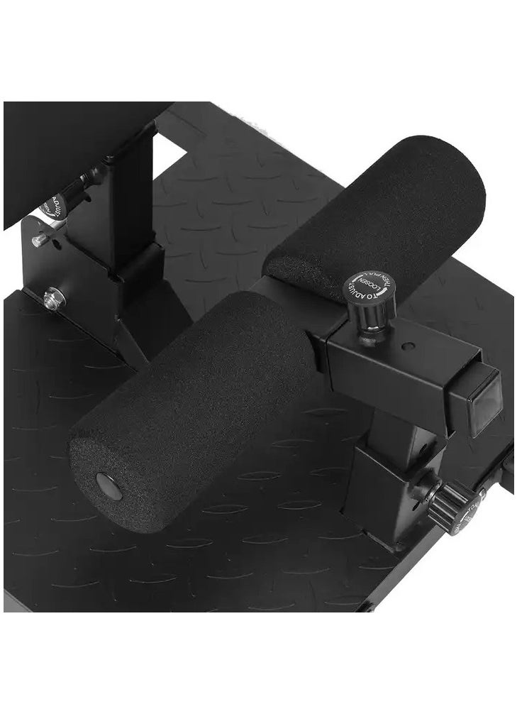 ALCOACH - Deluxe Multi-Function Deep Sissy Squat Bench Home Gym Workout Station Leg Exercise Machine - Image 1