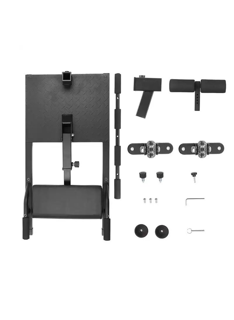 ALCOACH - Deluxe Multi-Function Deep Sissy Squat Bench Home Gym Workout Station Leg Exercise Machine - Image 1