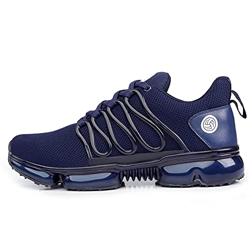 Bacca Bucci® Men's Bolt max Comfort B8192 Trail Running Shoes for tuff Surface Run with Rubber & Soft eva Sole and Breathable Upper- Blue, Size UK6 - Image 5