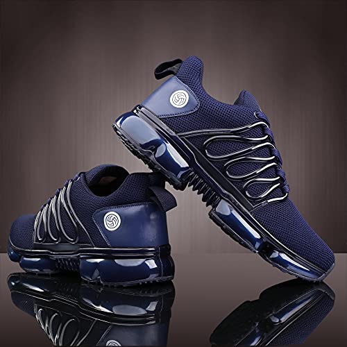 Bacca Bucci® Men's Bolt max Comfort B8192 Trail Running Shoes for tuff Surface Run with Rubber & Soft eva Sole and Breathable Upper- Blue, Size UK6 - Image 2