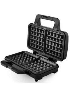 sokany Sokany Electric Waffle Maker, 1000 Watt, Black and Silver - SK-BBQ-225  - Image 1