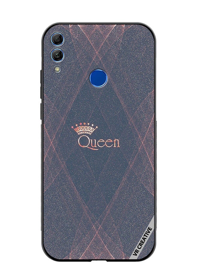 Protective Case Cover For Honor 10 Lite Queen Design Multicolour