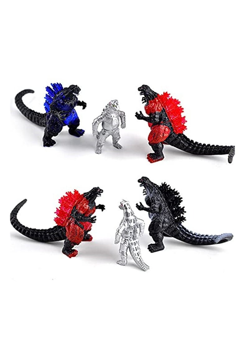 10Pcs set movie godzilla action figure toy collect toy 8cm - Image 3