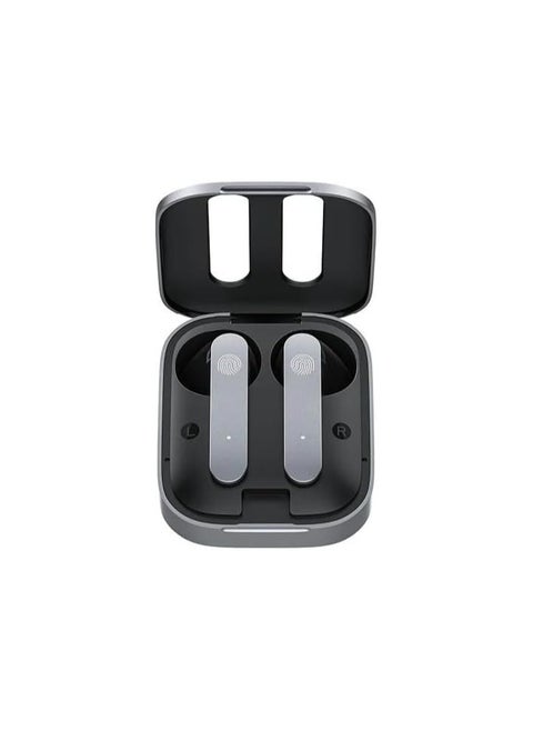 RECCI RT13 - Wireless earphones - Easy to wear and comfortable for long-term use - With touch feature - Gaming headset - HIFI and HD sound - Type-C fast charging port - Gray color, in-ear