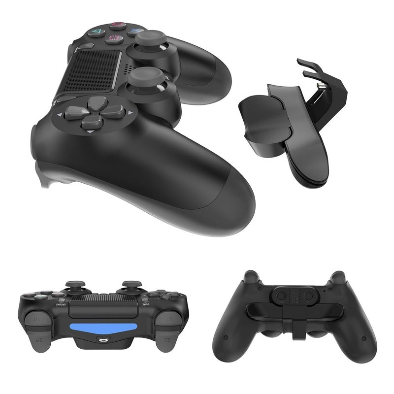 Rehomy Controller Paddles Ergonomic 10 Key Mappings Back Button Attachment Gaming Stuff Accessories for PS4 Controller