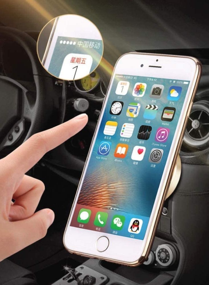 Earldom Magnetic Car Phone Holder for Smartphones - Image 4
