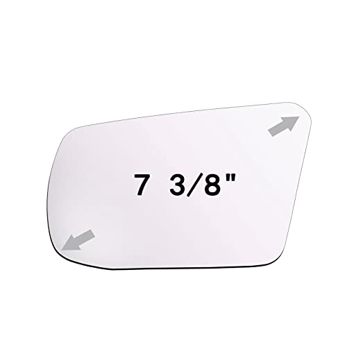 ReYee Driver Left Side Mirror Glass fit for 2007 2008 2009 2010 2011 2012 Nissan Altima Flat Replacement No Backplane Including Adhesive - Image 3