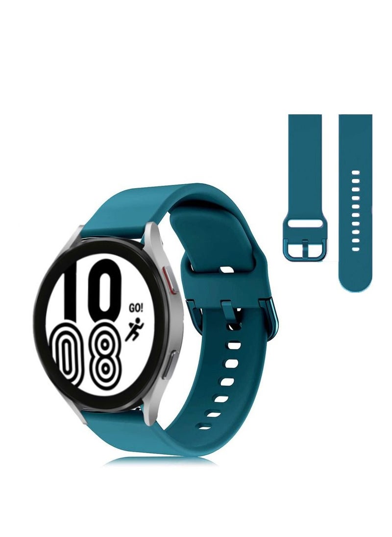 HEXABEX Silicone Strap 22MM Band Compatible with Huawei GT5/GT5pro 46mm/ Huawei Watch GT 4 46mm/ GT 3/ GT2 46MM/ Huawei Watch 4 pro 48mm/ Samsung Galaxy Watch 3 45mm,Gear S3 Classic/S3  Frontier Royal blue  - Image 3