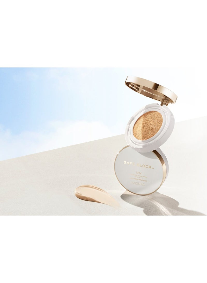 Missha Korean Safe Block Rx Cover Tone Up Sun Spf 50+/Pa++++ , Anti Pollution Shield 14ml - Image 3