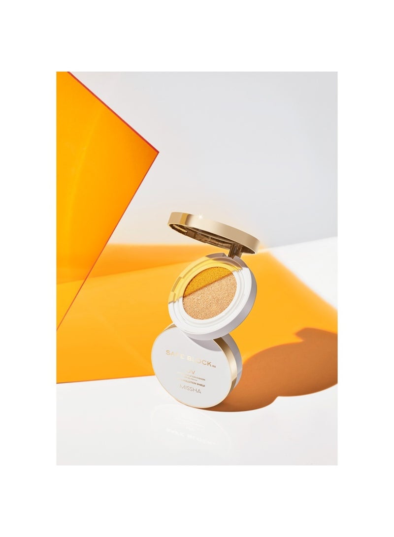 Missha Korean Safe Block Rx Cover Tone Up Sun Spf 50+/Pa++++ , Anti Pollution Shield 14ml - Image 4