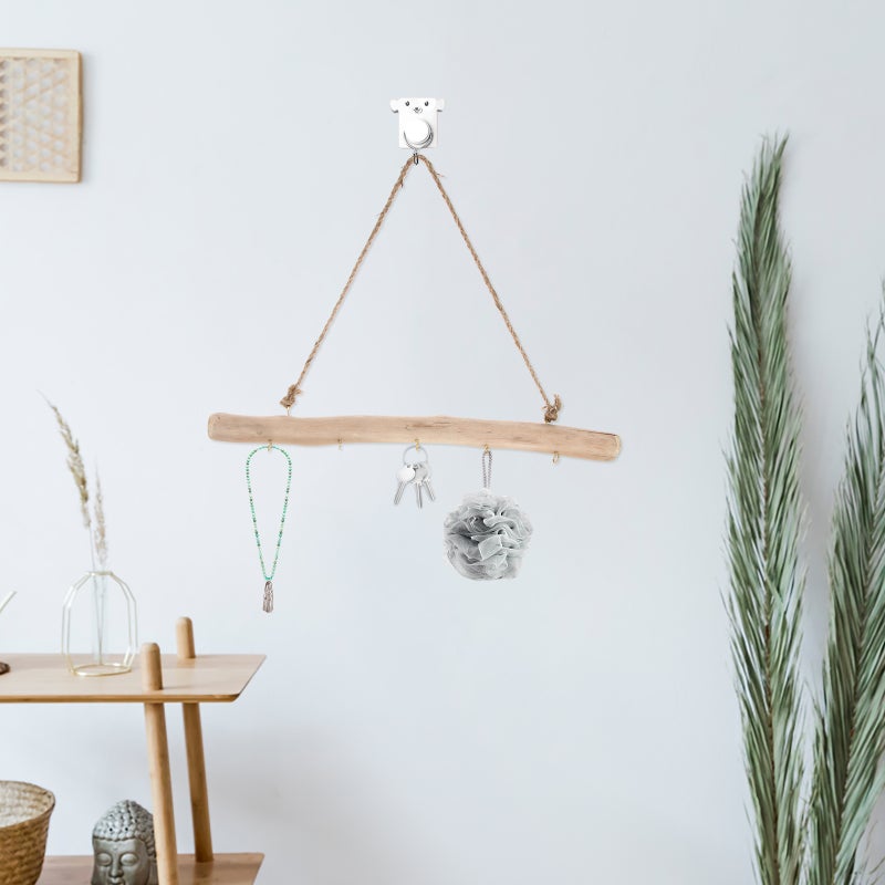 1Pc Wall Hanger Household Storage Hook Simple Hanging Jewelry Organizer - Image 5
