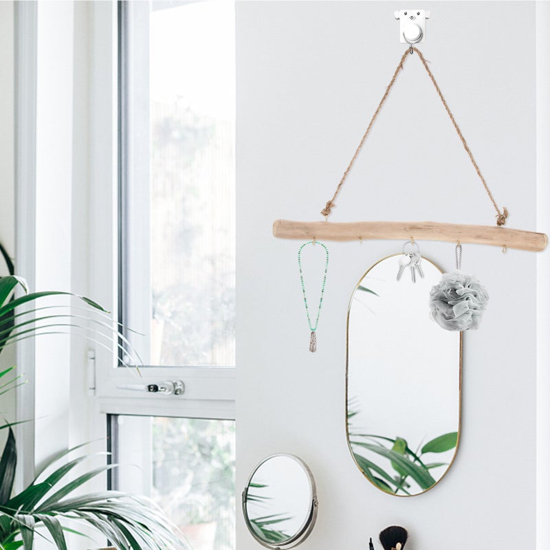 1Pc Wall Hanger Household Storage Hook Simple Hanging Jewelry Organizer - Image 4