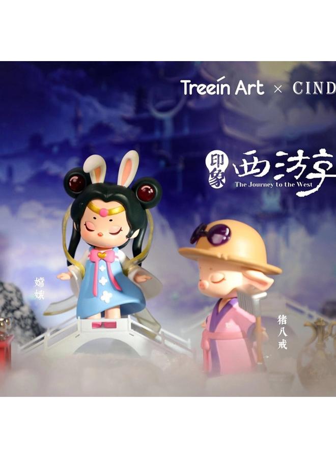 Bluejw Qingyifang New Genuine Goods Dream Honilou Blind Box Creative Hand-made Toy Model Net-famous National Fashion Gift Antique Ornaments - Image 4