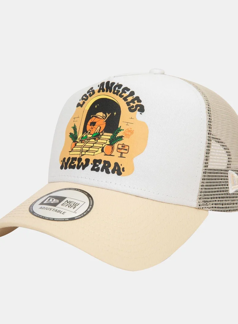 NEW ERA Men's Los Angeles Graphic Print Trucker Cap