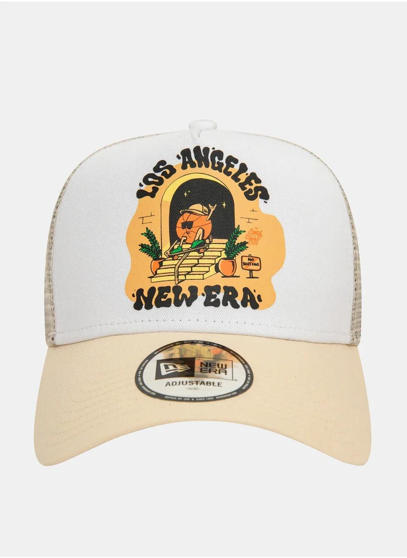 NEW ERA Men's Los Angeles Graphic Print Trucker Cap