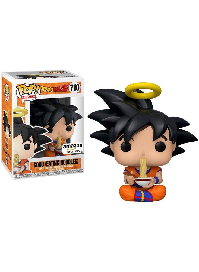 Funko Pop!: Dragonball-Z - Goku Eating Noodles, Amazon Exclusive - Image 1