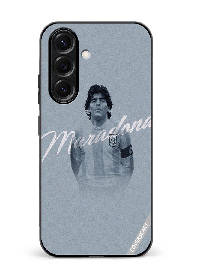 VR CREATIVE Protective Case Cover For Samsung Galaxy S25 Plus Maradona Design Multicolour