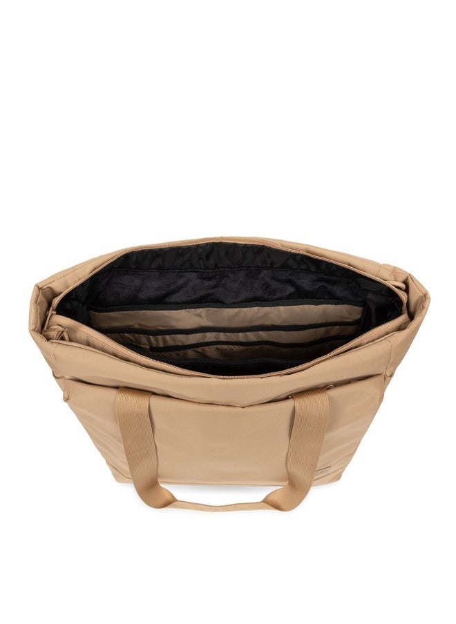 EASTPAK Cnnct F Satch Cnnct F Dust Large Tote Bag - Beige  - Image 4