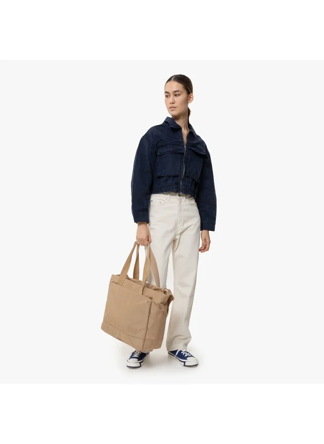 ايستباك Cnnct F Satch Cnnct F Dust Large Tote Bag - Beige