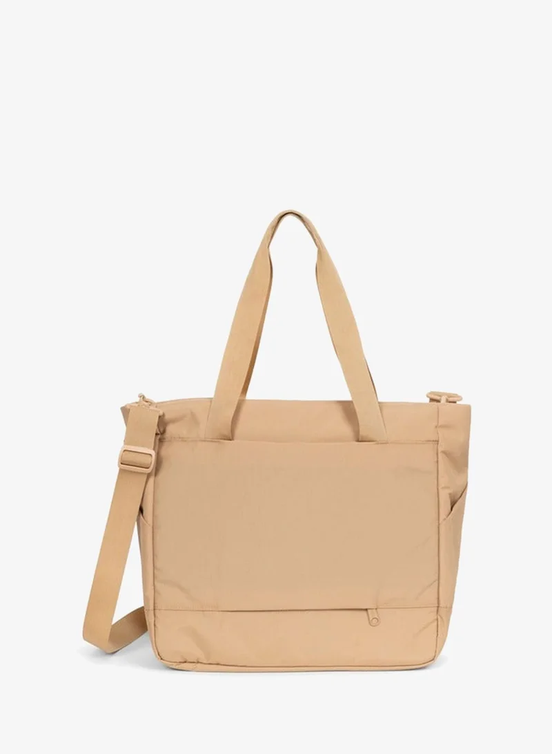 EASTPAK  Cnnct F Satch Large Shoulder Bag - Beige  | Best Price UAE