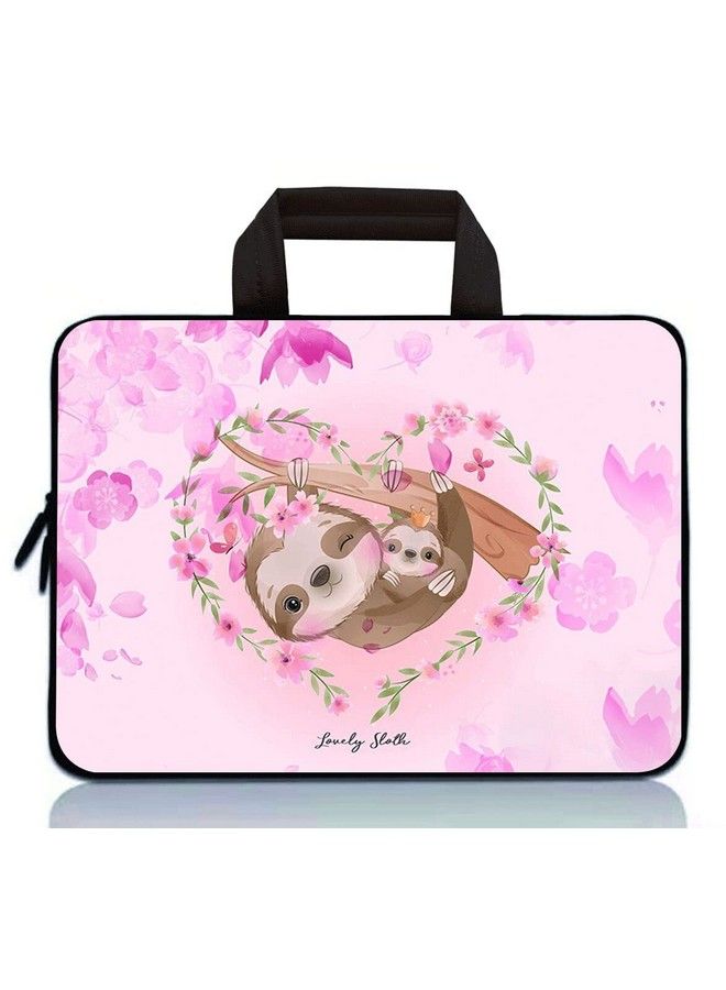 HAPPYLIVE SHOPPING حقيبة كمبيوتر لوحي عالمية 7 9 بوصة حقيبة حمل ناعمة للغاية متوافقة مع 7 بوصة 8 بوصة 8.5 بوصة 8.9 بوصة 9 بوصة آبل آيباد ميني سامسونج جوجل إتش بي آيسر (كسلان وردي) - Image 2