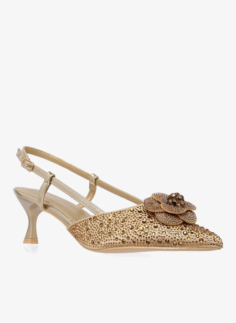 ايلا ليمتد اديشن حذاء كلاسيكي بكعب خلفي مكشوف