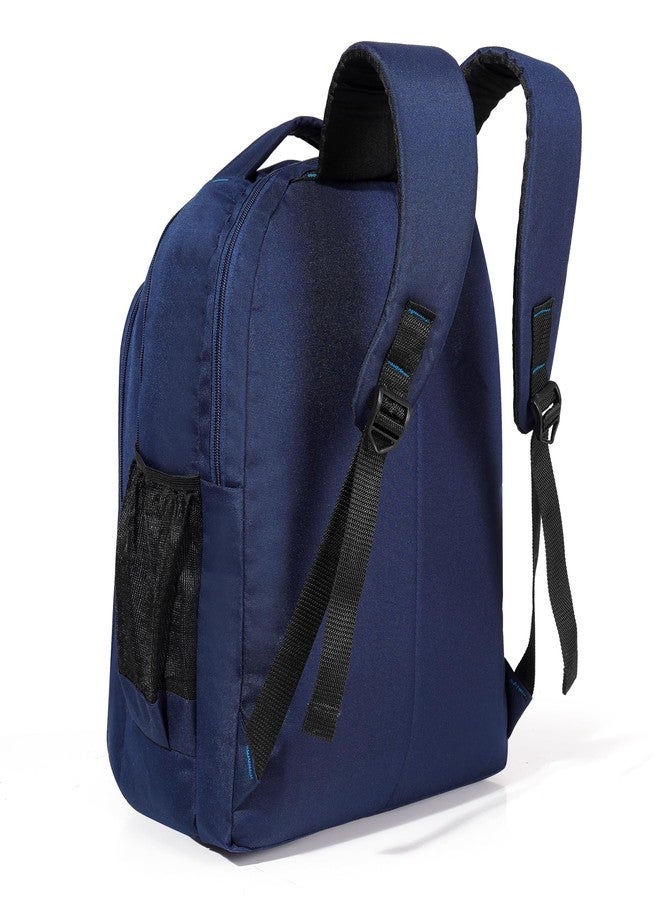 W FASHION Laptop Backpack 40L for Men and Women 15.6 inch Laptop sleeve Compartment Water Resistance (BLUE) - Image 4
