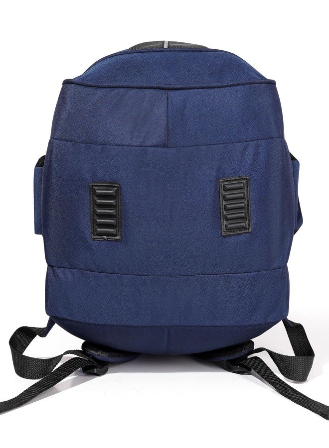 W FASHION Laptop Backpack 40L for Men and Women 15.6 inch Laptop sleeve Compartment Water Resistance (BLUE) - Image 5