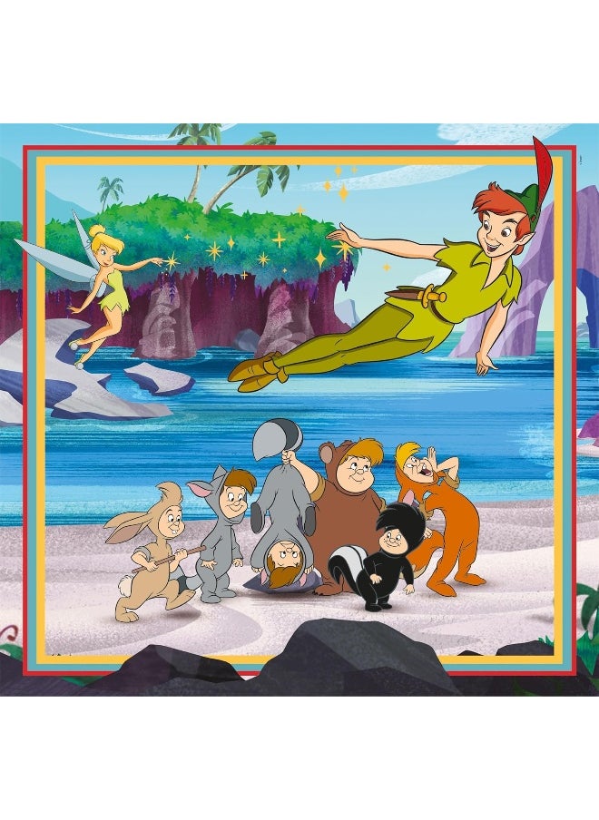 Clementoni - Clementoni Disney Classics Super Color Jigsaw Puzzle Set (3 x 48 Pieces) - Image 1