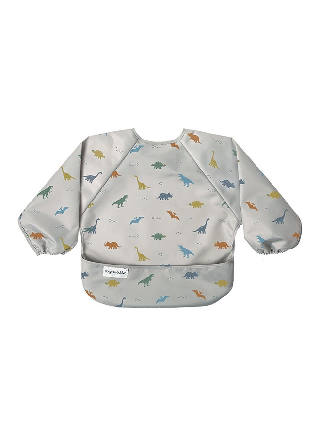 Tiny Twinkle Mess Proof Baby Bib, Full Sleeve Bib Outfit, Waterproof Bib For Toddlers, Machine Washable, Tug Proof Closure  - Image 1