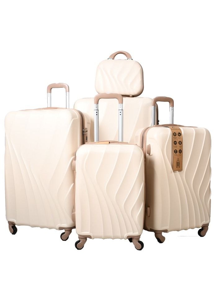 MORANO - 5-Piece Luggage Trolley Bag Set - Image 1