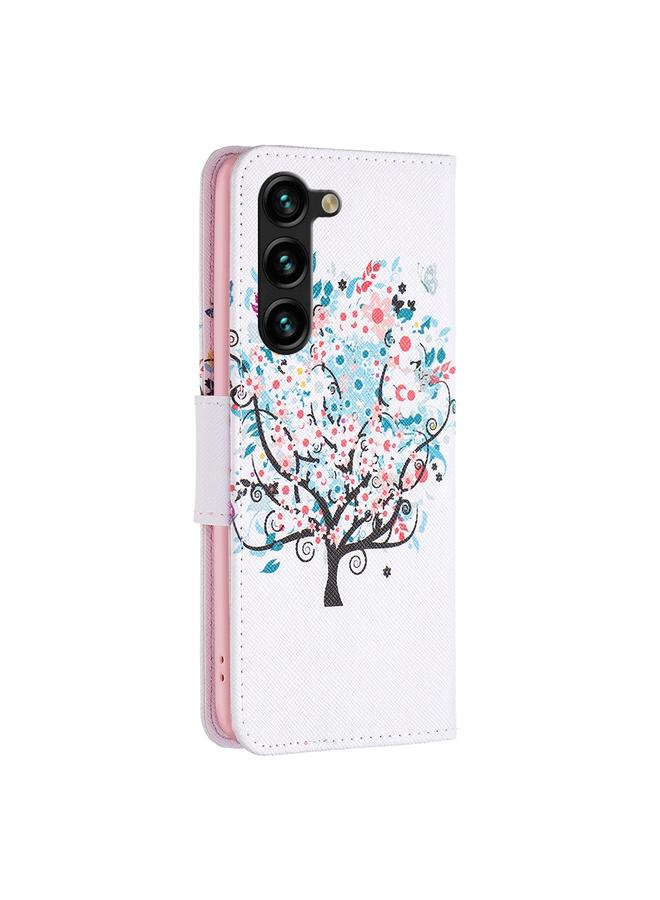 S-TOP Case For Samsung Galaxy S23+ 5G Drawing Pattern Leather Phone Case - Image 3