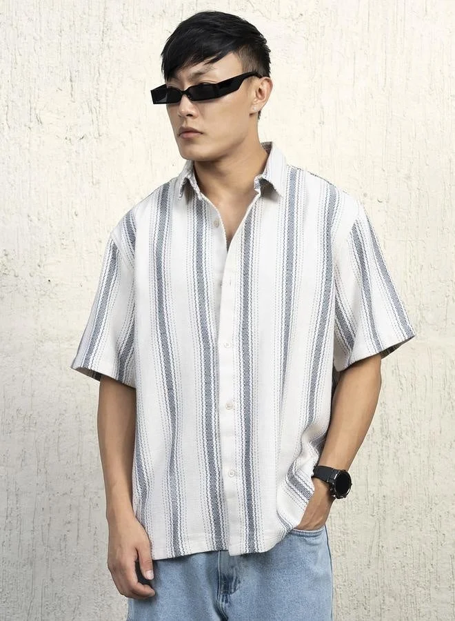 هوبرهولمي قميص بيج رجالي قطن بولي مريح