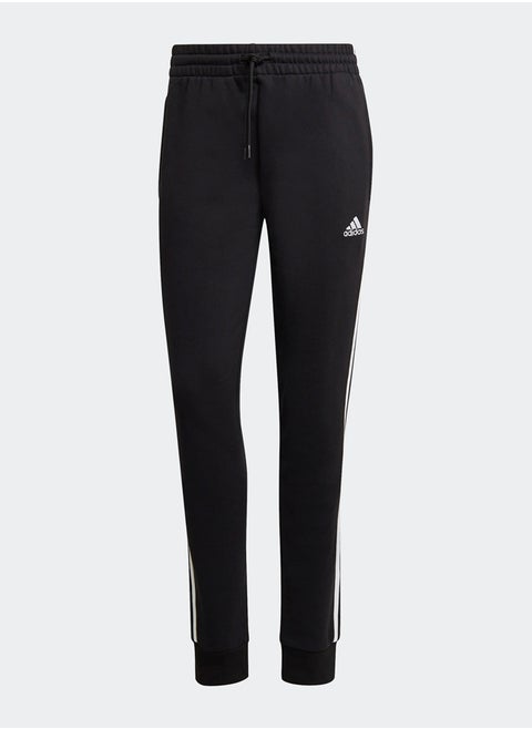 Essentials 3-Stripes French Terry Cuffed Joggers