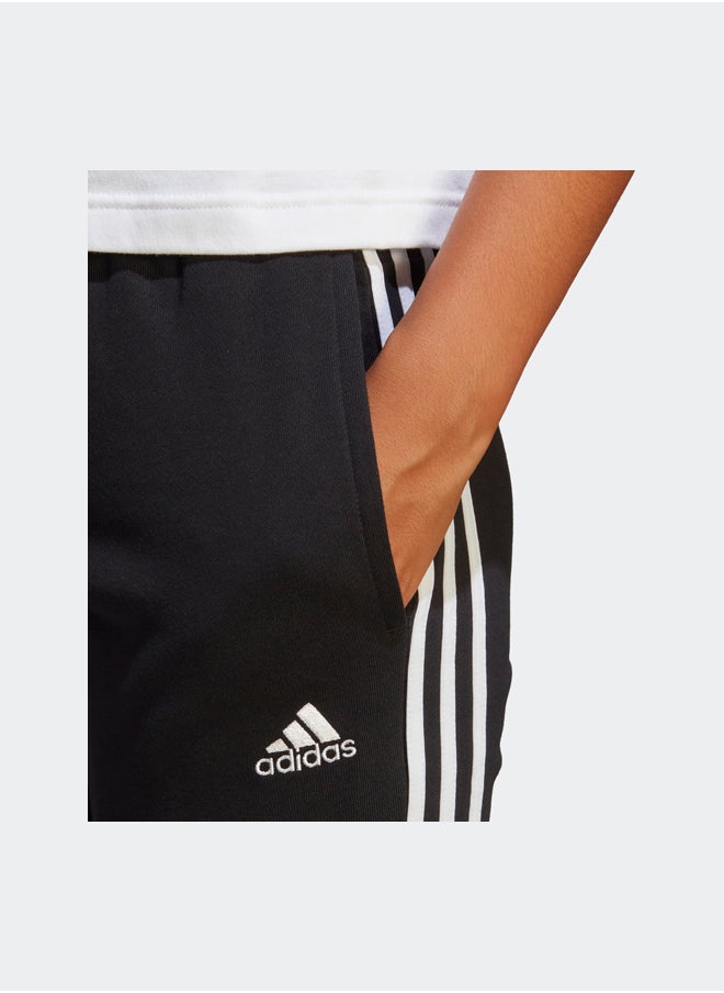 Adidas - Essentials 3-Stripes French Terry Cuffed Joggers - Image 1