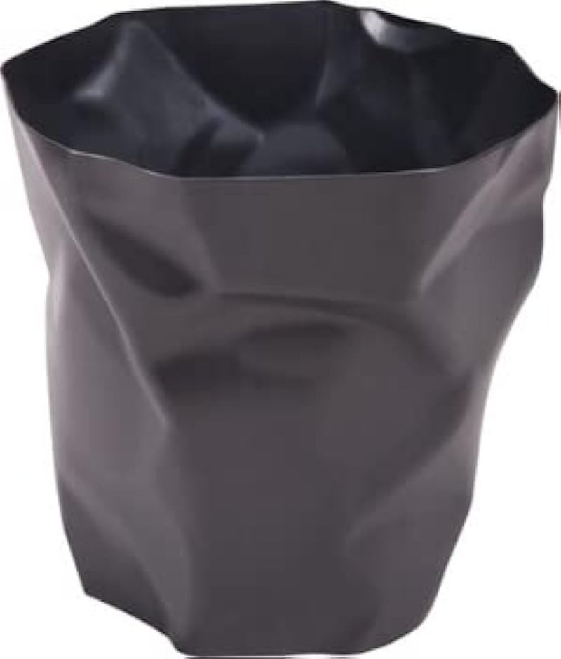 Generic Black Irregular Plastic Trash Can - 8 Liters - Image 2