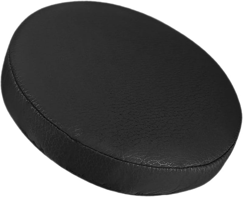 IMIKEYA Barstool Seat Covers 33cm Diameter Waterproof Pu Leather Stool Cushion Covers Elastic Slip-on for Kitchen and Bar Chairs - Image 1