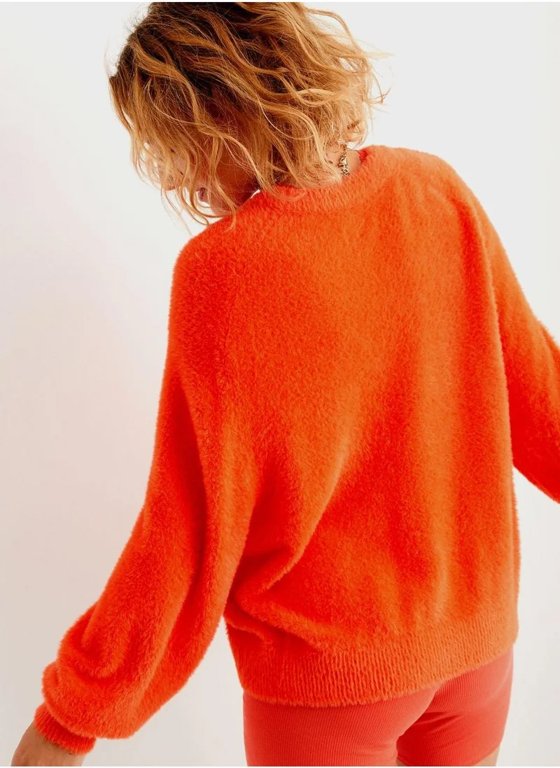 آري من امريكان ايجل Crew Neck Knitted Sweater