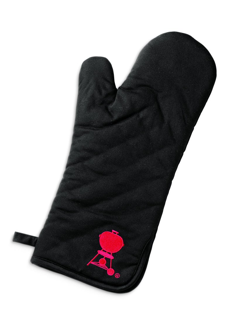 Weber Cotton Heat Resistant Mitts Black  - Image 2
