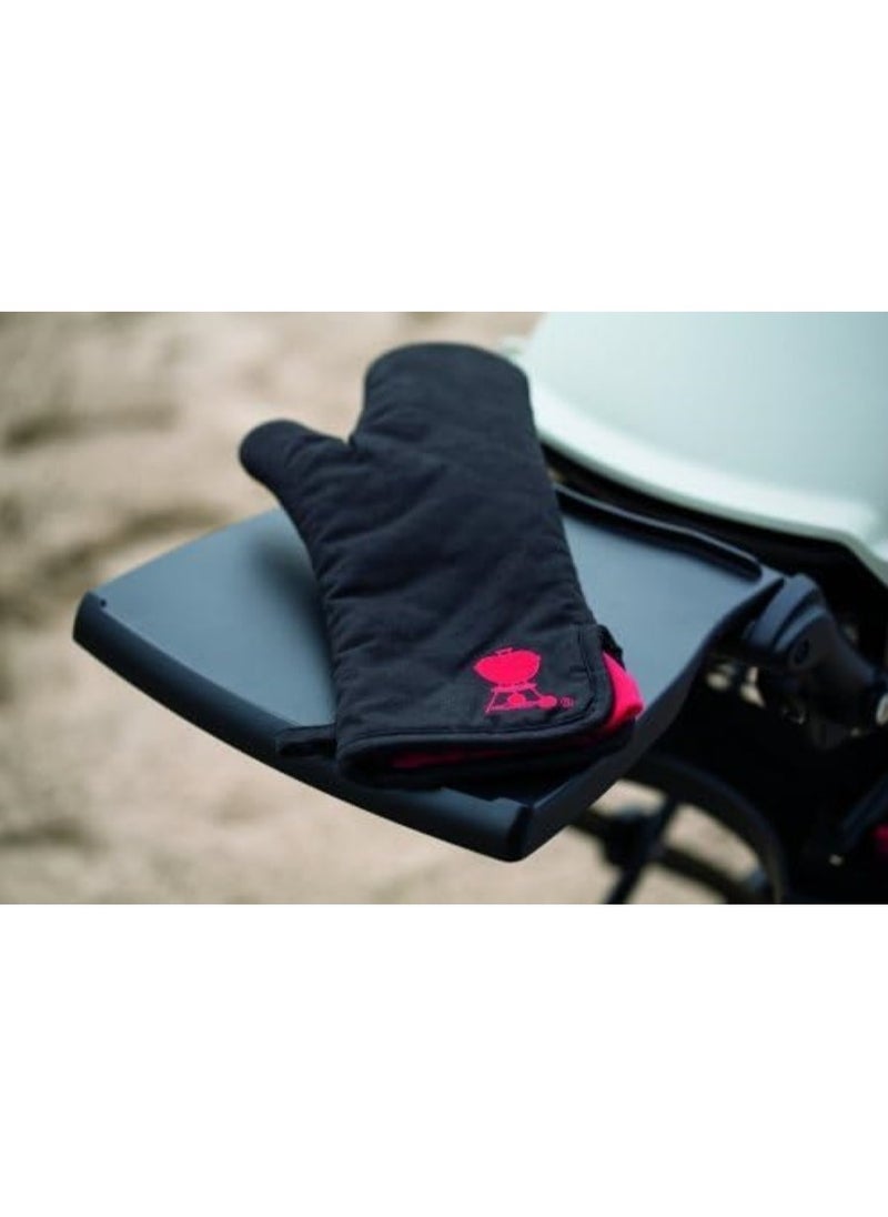 Weber Cotton Heat Resistant Mitts Black  - Image 3