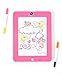 Mindscope Light Up LED Glow PAD Writing Board Pink Animator with Glow Markers - Image 3