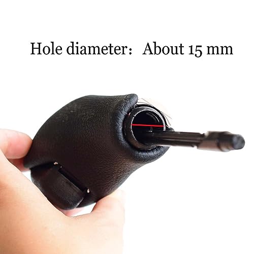 Fouedy Gear Stick Car Automatic Shift Knob Lever HansBall for BMW E39 E46 E53 E60 E61 E63 E64 E83 E81 E82 E87 E90 E91 E92 E93 Matt SilverLong - Image 3